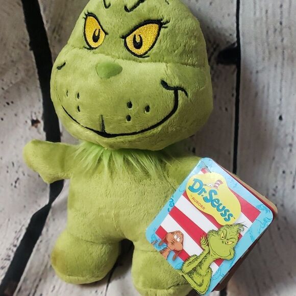 NWT Mr. Grinch Stuff Toy - Picture 2 of 3